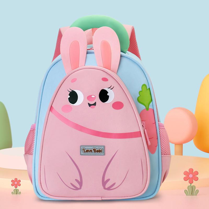 Bear Small Penguin Pattern Cartoon Toddler Backpack With Stitching Reinforced