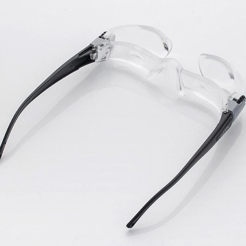 2.1x TV Glasses Distance Viewing Headband Magnifier Headset Magnification Glass