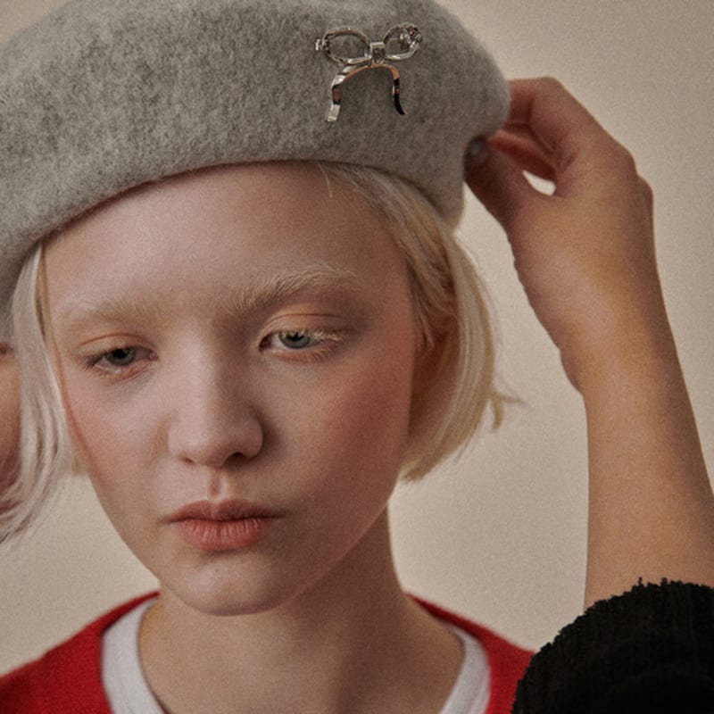 

Берет из ленточной шерсти OVT-U Blue