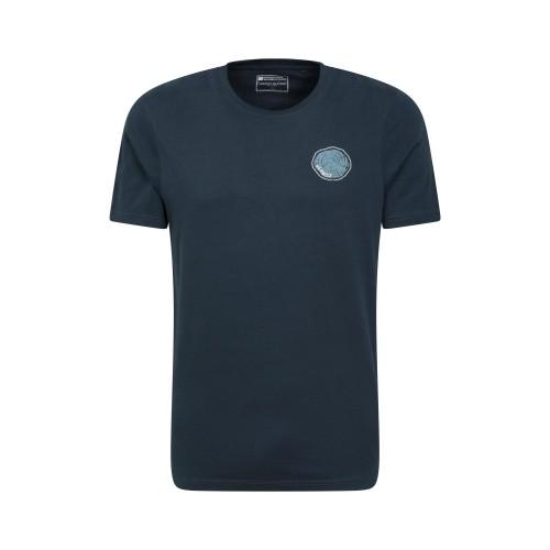 Mountain Warehouse Mens Keswick Tree Ring Organic T-Shirt