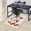 1PC cow calf Anti-slip carpet, suitable for Office, bedroomand playrooms. It can also be used as a sofa footrest cover-R15