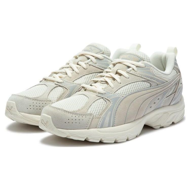 Puma Milenio Sd Fabric Two-Layer Cowhide Suede Casual Low-Top Sneakers Unisex sneakers Off-White 391151-02