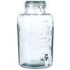 Glass Beverage Dispenser Jar with Tap 8L