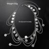 Retro Fashion Multi-Layer Coin Belly Chain for Women Sexy Arabian Style Tassel Waist Chain Beach Holiday Party Wear Jewelry Gift
