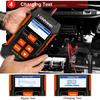 KONNWEI KW520 Full Automatic 12V-24V Car Battery Tester Pulse Repair 10A Battery Chargers Wet Dry AGM Gel Lead Acid Car Repair Tool
