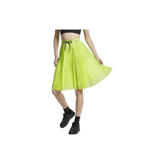 Nike Casual Short Skirts Women s Neon Yellow AV8286-716 EU L