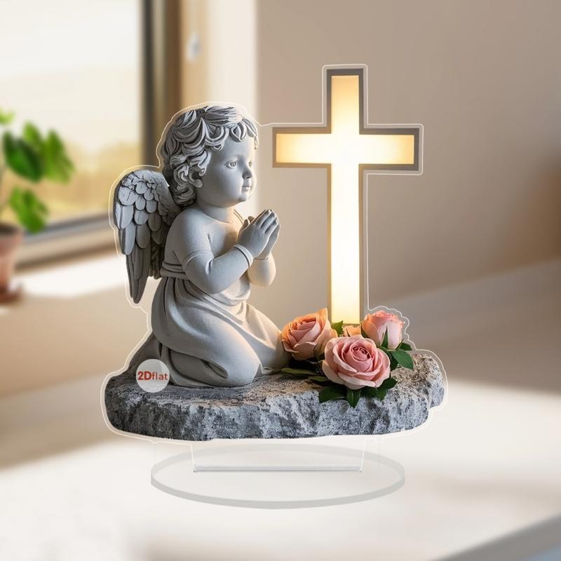 Animal Statue Tabletop Ornament with Display Base Shatterproof Acrylic Animal Figurine for Home Office Desk Decoration