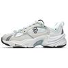 Textile , Synthetic Leather Low Top Chunky Sneakers Men's White (Unisex) Chunky Sneakers T12M141105FWH
