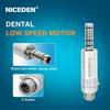 NICEDEN Dental Straight Nose Cone Low Speed Handpiece Straight 203C External Water E-type Straight Handpiece Dentistry Equipment