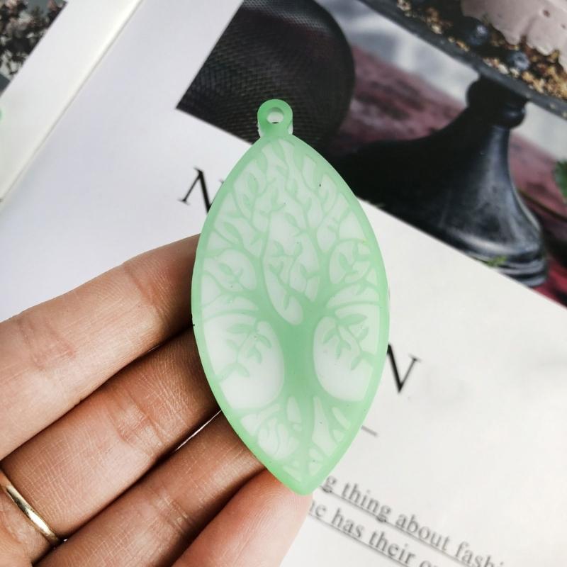 Versatile Silicone Casting Mold Epoxy Resin Mold Versatile Round Life Tree Keyring Case Mould Keychain Jewelry Moulds