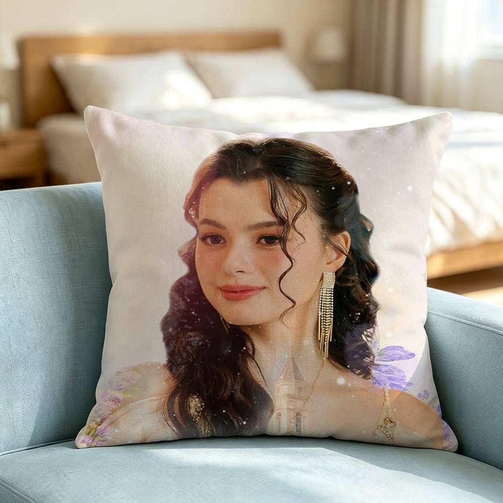 Becky Armstrong FreenBecky Pillow Case Square Double-Sided Sofa Cushion Cover Bedroom Bedside Pillow Gift