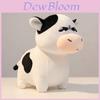 Cute Grassland Cow Plush Toy With Red Scarf For Kids And Adults Gifts