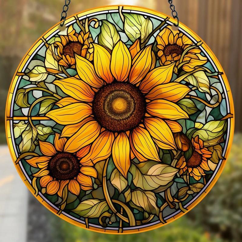 Neue Bohemian Stil Serie Innen- und Außenbereich Bunte Dekorative Acrylscheibe