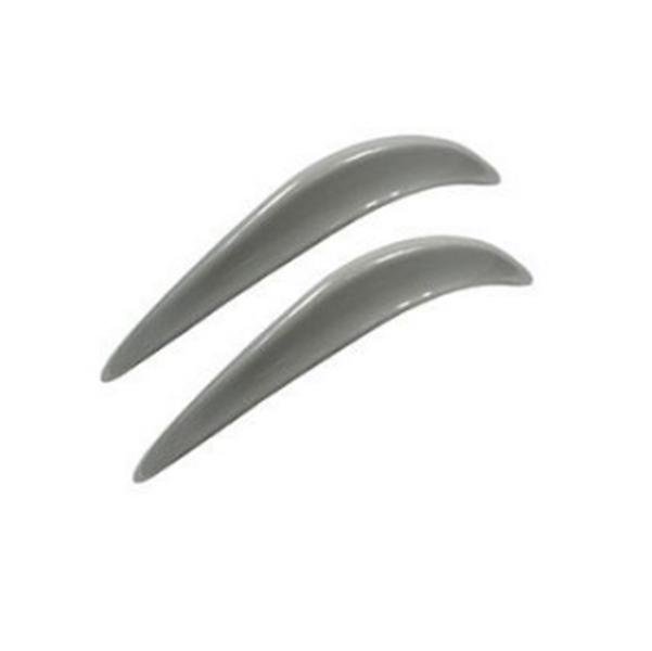 1 Pair Universal Car Rubber Bumper Corner Front Lower Lip Guard Anti-collision Protector