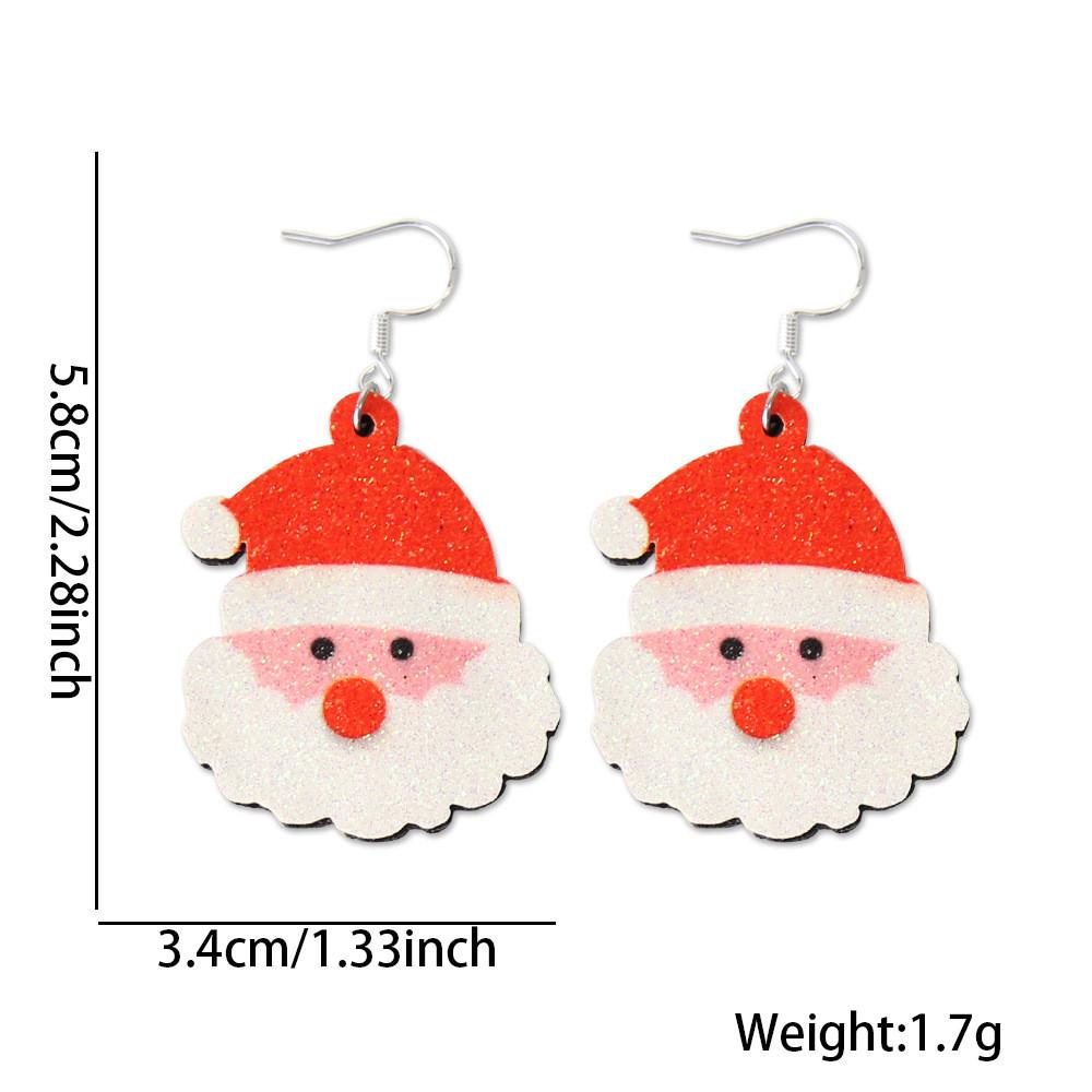 Unique Holiday Earrings Collection Including Cartoon Style Snowman And Rudolph Designs