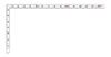 Shinwa Sokutei Flat Curved 50cm shaku 5 Dual 11181 Ruler, White, (1 sun), Graduations,