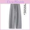 Simplicity Wideleg Pants For Women With Solid Color Design For Autumn Casual Style