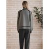 Womens Fall Fashion Vezfaa Casual Winter Colour Block Print Long Sleeve High Neck Sweaters