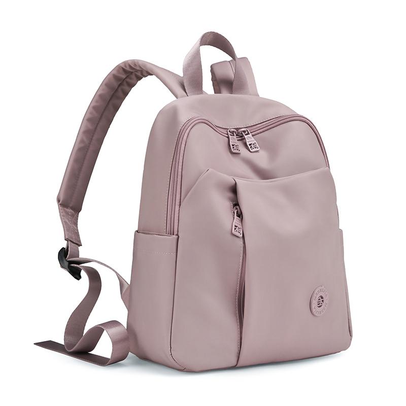 Fashion Backpack Female Waterproof Nylon Daypack Women Shoulder Bag Lightweight Travel Rucksack Multiple Pockets Schoolbag