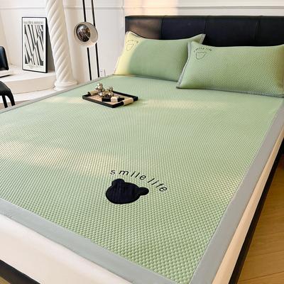 A Class Ice Silk Cooler 3 Pieces Summer Air Conditioning Soft Mat Machine Washable Washable Bed Cover