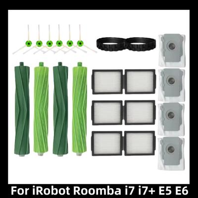 Pro iRobot Roomba i7 i7 i6 i8 i3 Plus E5 E7 E&I Series Hepa filtr Boční kartáč Hlavní kartáč Náhradní příslušenství pro vysavač