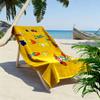 Bart Simpson Print Beach Towel, Large Soft Quick Dry Towel for Beach Camping Swimming