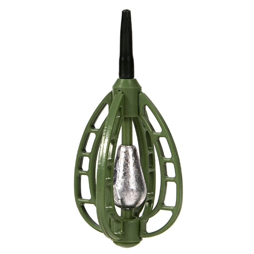 ABS Fishing Sinker Carp Fishing Feeder Fishing Bait Cage Fishing Lure Case Fishing Accessories