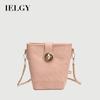 Ladies Messenger Bag All-Match Shoulder Bucket Bag