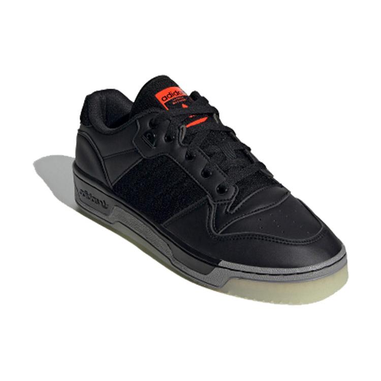 Adidas Rivalry Low 'Core Black Solar Red' Women's FW4276