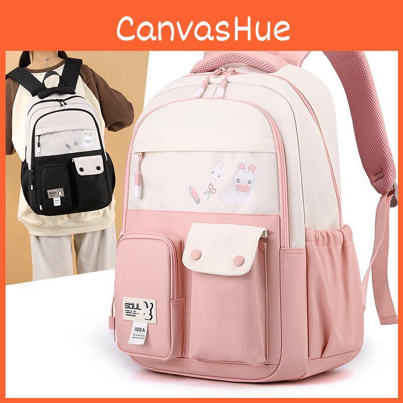 Nylon Material Cute Animal Pattern Printed Lightweight School Backpack For Boys And Girls