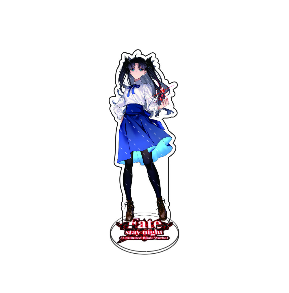 Anime Fate 15cm Acrylic Stand Model Cosplay Characters Desktop model stand Ornament Goods Collection Gifts