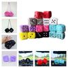Soft Plush Dice Toy Hanging Decoration For Car Festive Ornament