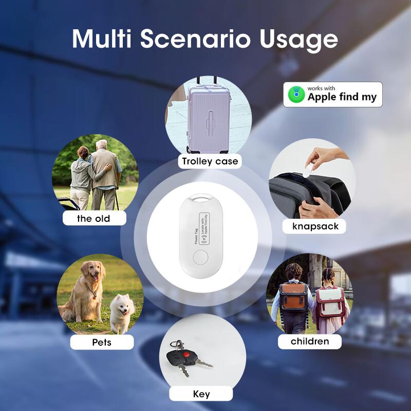 Mini Pets Tracking Device For Apple Find My Key Smart iTag Child Finder Car GPS Lost Tracker Smart Bluetooth Tracker iOS System