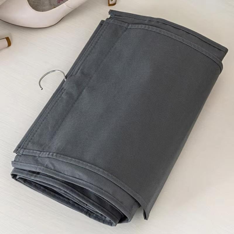 Schuhaufbewahrung Hängebeutel 12 Fächer Schuhaufbewahrung Hängebeutel Zuhause Kleiderschrank Vliesstoff Mehrschichtige Aufbewahrung Aufbewahrung Schuhtasche