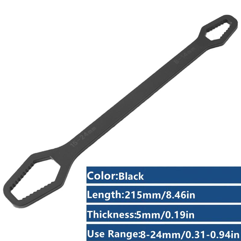 

8-22 3-14мм Универсальный ключ Torx Самозатягивающийся Регулируемый Ключ для очков Плата Двухголовочный Ключ Torx Ручные инструменты для Фактора