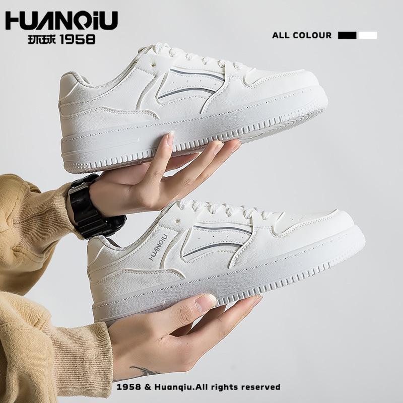 Global New Black and White Panda Shoes 22 Spring and Autumn Platform Sports Leisure Student Little White Board Shoes 39