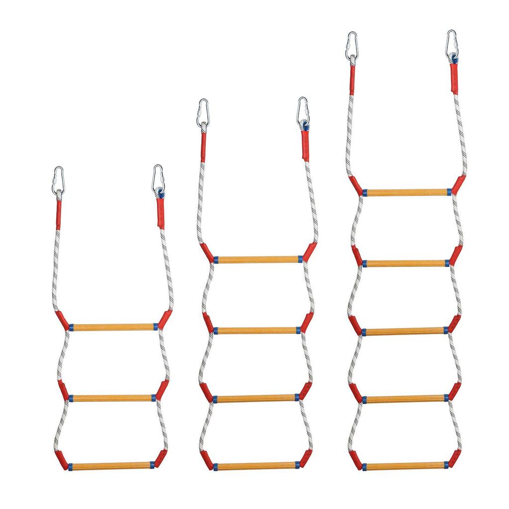 Boat Rope Ladder Swim Ladder,Boat Ladder Extension Resin Ladder Marine Rope Ladder Climbing Ladders for Kayak Inflatable Boat