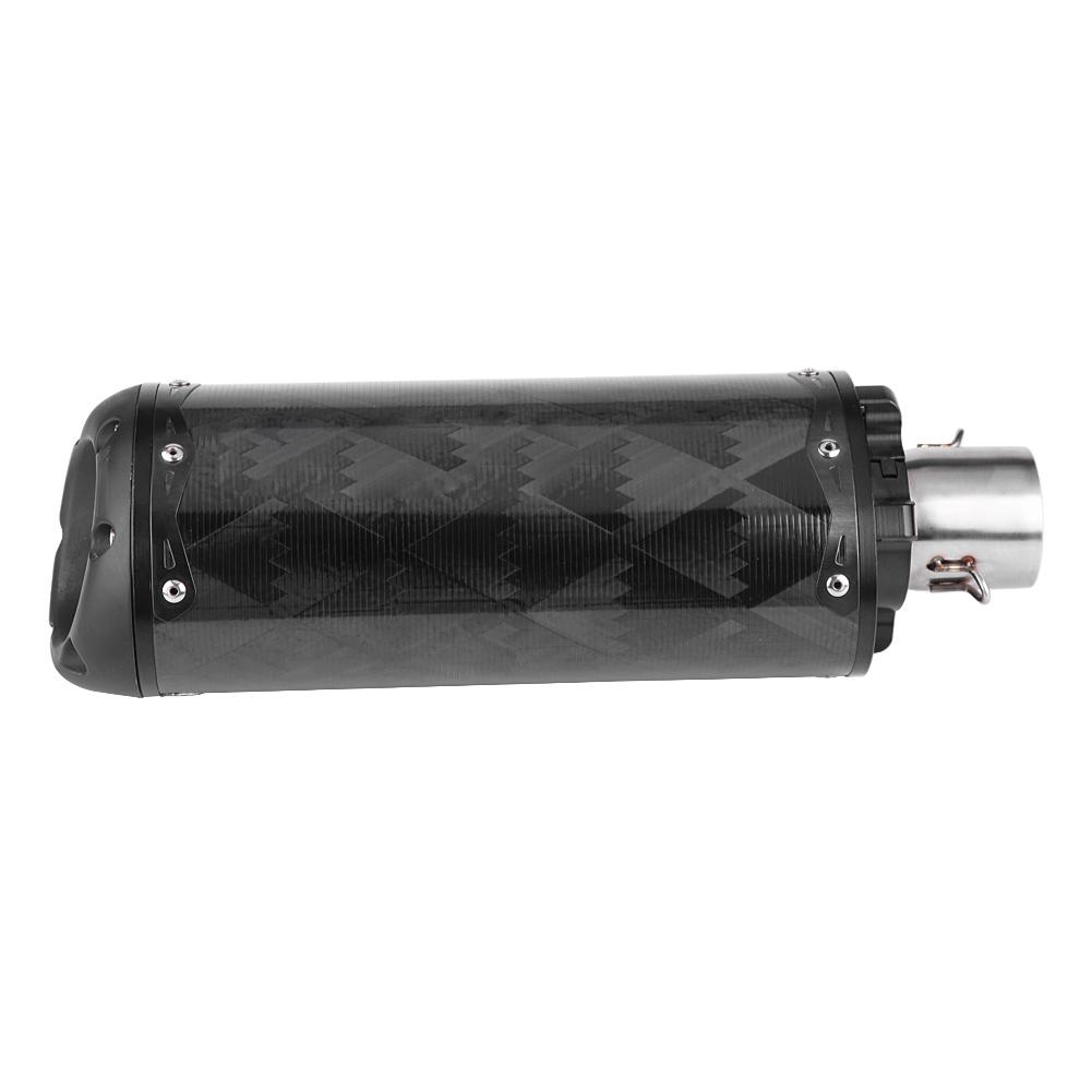 Motorcycle Carbon Fiber Exhaust Muffler Tailpipe for USA Two Brothers HONDA YAMAHA SUZUKI(#1)