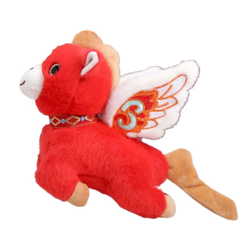 Cartoon Steed Doll Plush Flying Horse Keychain Plush Horse Doll Pendant  Festive Decor