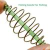 10pcs Baits Thrower Feeder Saltwater Fishing Accessories Feeder Basket Fishing Spring Feeder Coil Inline Method Feeder