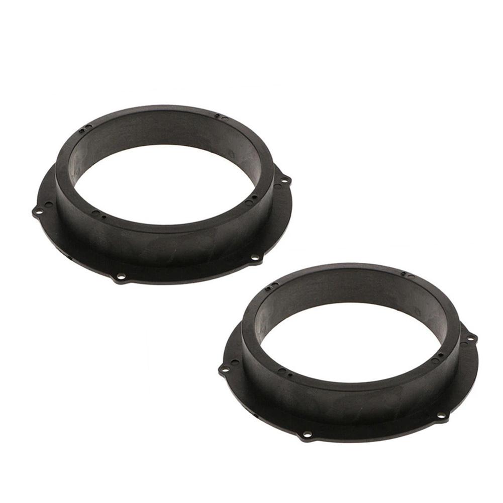 2Pcs 6.5in Car Speaker Spacer Adapter Mount Bracket Ring Tweeter Speaker Spacer Adapter for Skoda for Passat for Tiguan