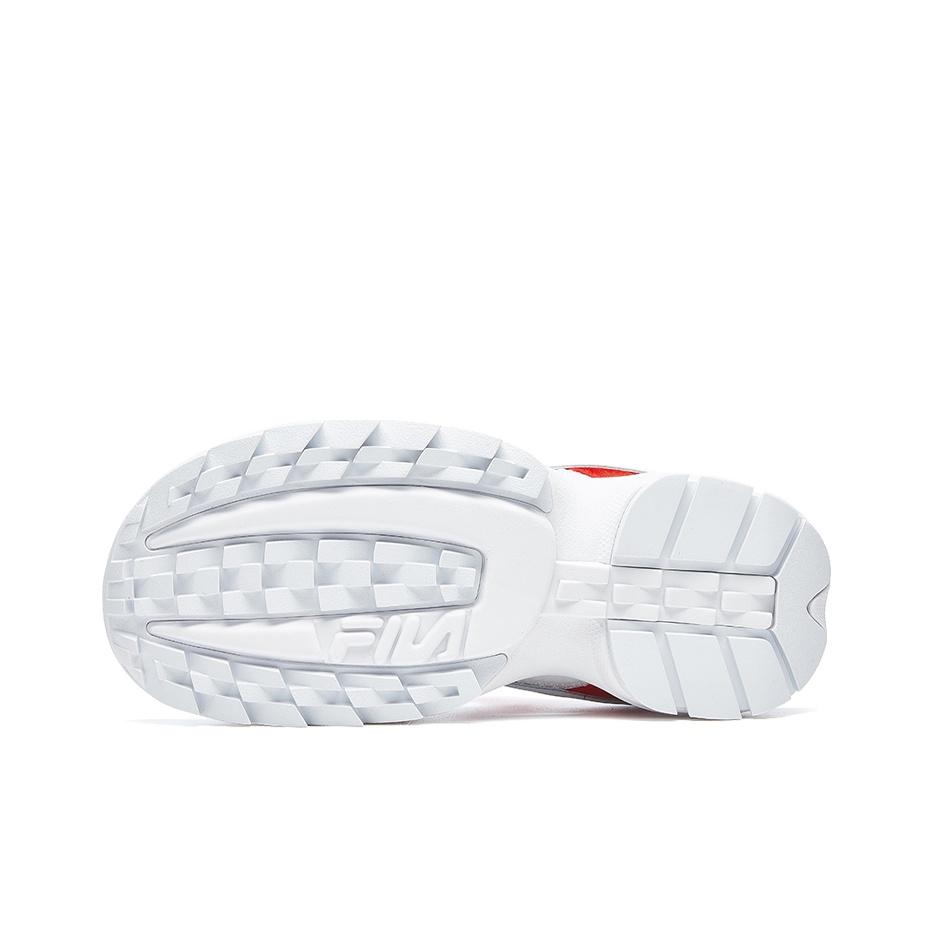 New FILA Disruptor Ii Sandal White/black/red Women's F12W024506FWN