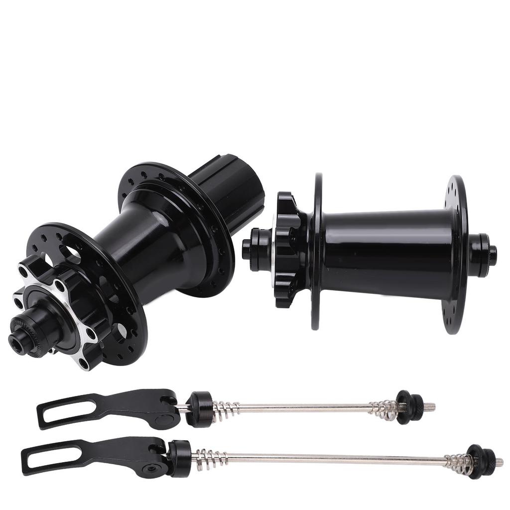 MEROCA 1 Pair Mountain Bike Hub Quick Release Disc Card Brake Hub 32 Hole 6 Bolts Bike Hub for Mountain Bike