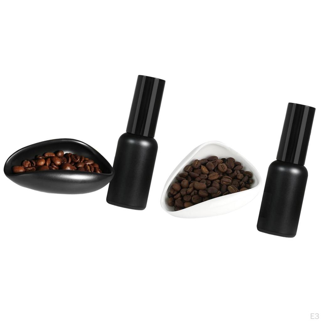 Coffee Bean Cup & Spray Bottle Set Anti Reducing Power Weighing Bowl Measuring Tray for Hotel
