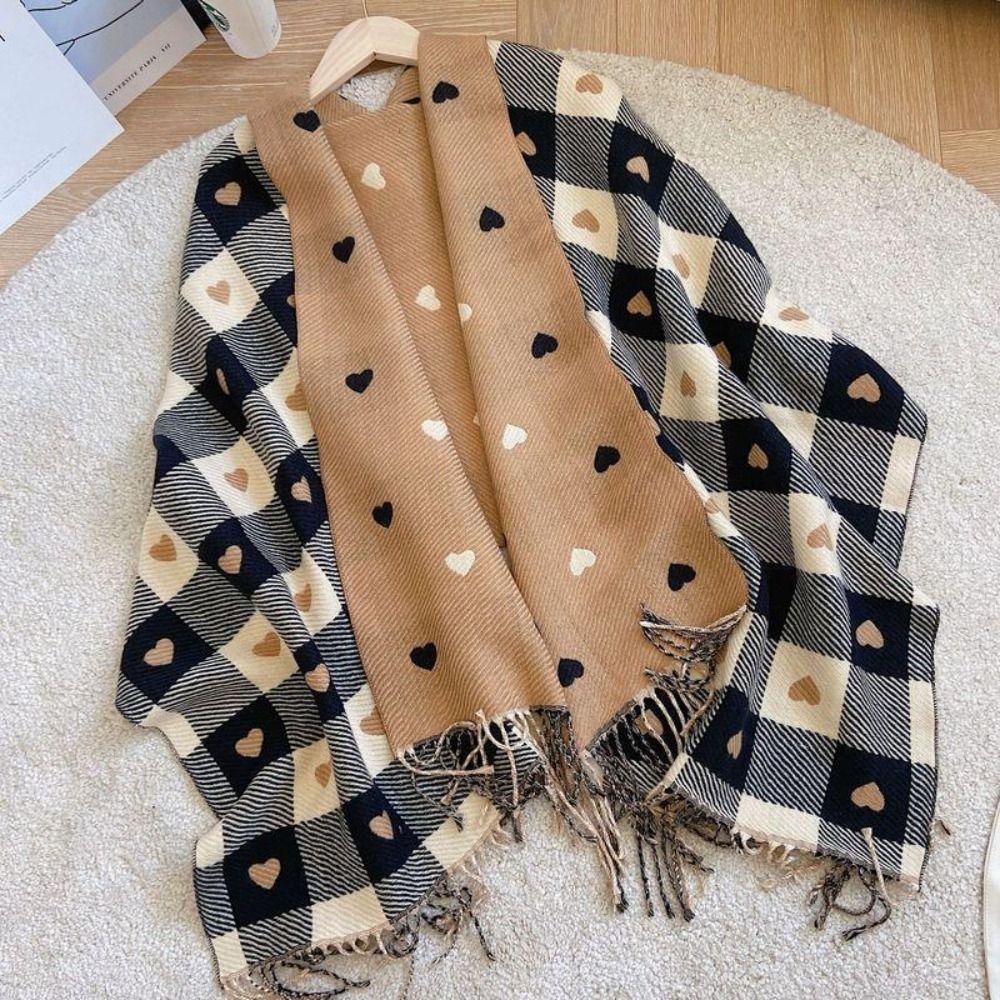 Coldproof Neck Warmer Windproof Scarves Bib New Knitted Scarf  Autumn and Winter