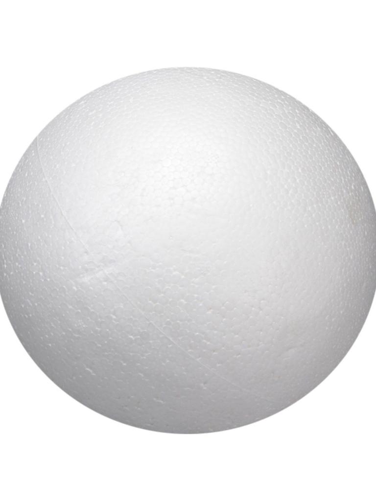 White Polystyrene Foam Ball for Crafts and Floral Arrangements