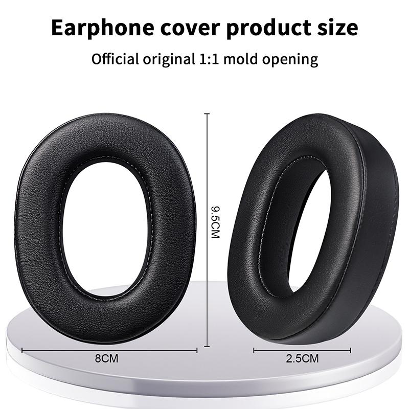 Durable Ear Cushions for MDR1000X WH1000XM2 Headphones Replacement Soft Foam Pads Enhanced Sound for Commuters and Students