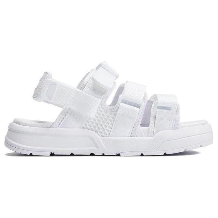 Li Ning Slip Resistant Abrasion Resistant Sports Sandals Unisex White AGUT009-3
