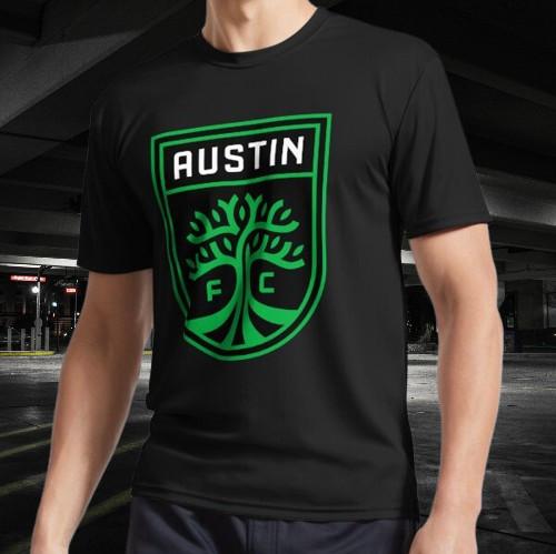 the Austin Logo Active T-Shirt Funny Size Mode American T-shirt S