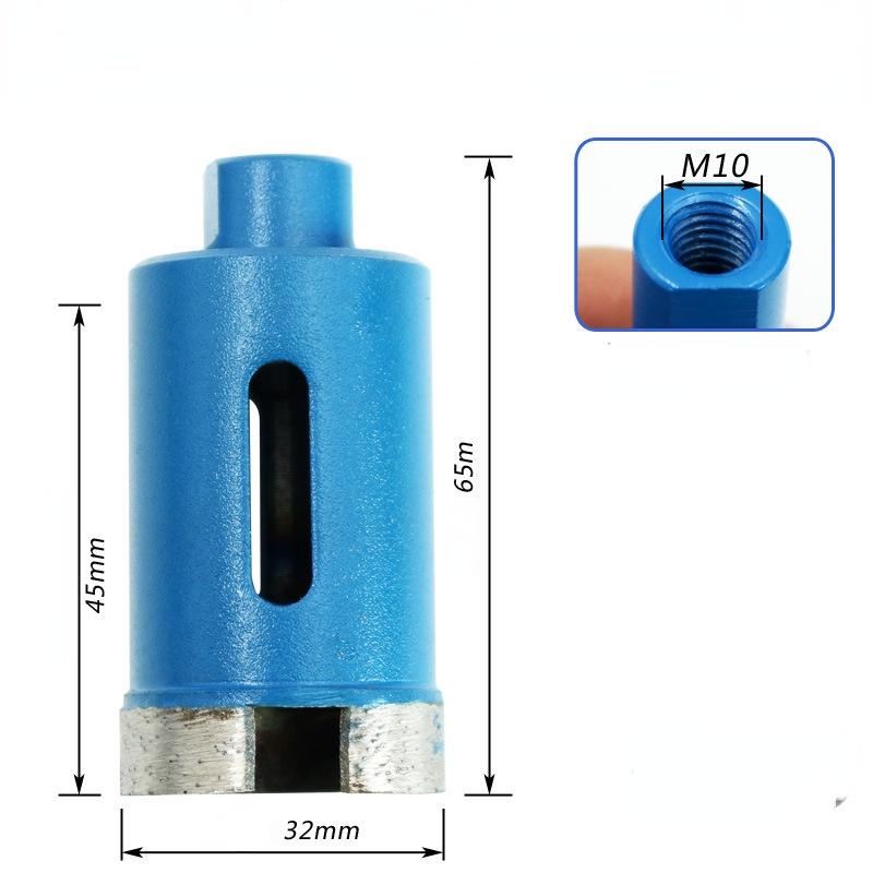 Diamond Hole Saw Drill Bit Set for Concrete Tiles Glassd Cutter Saw Blue Wall Drill Bit M10 Angle Grinder 6-75mm